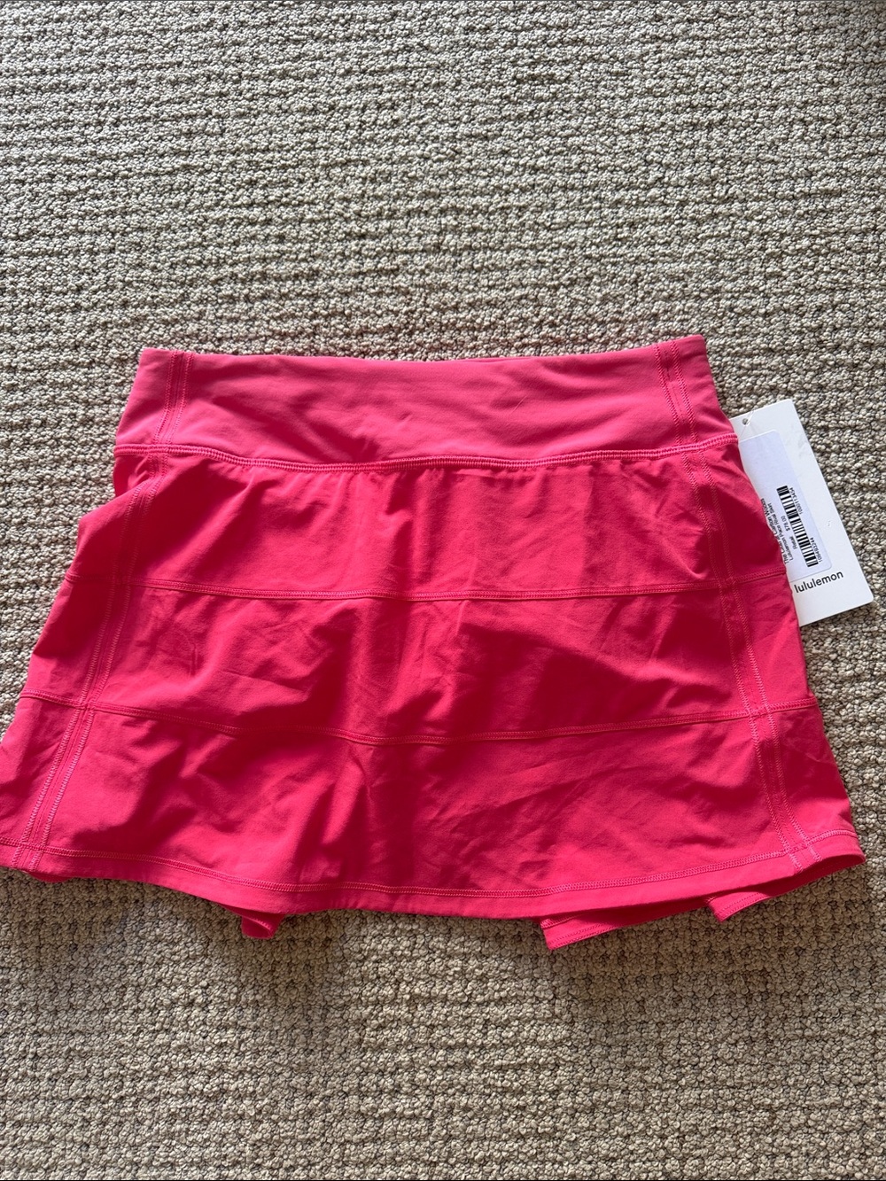 lululemon athletica bright pink athletic skort - Picture 1 of 3
